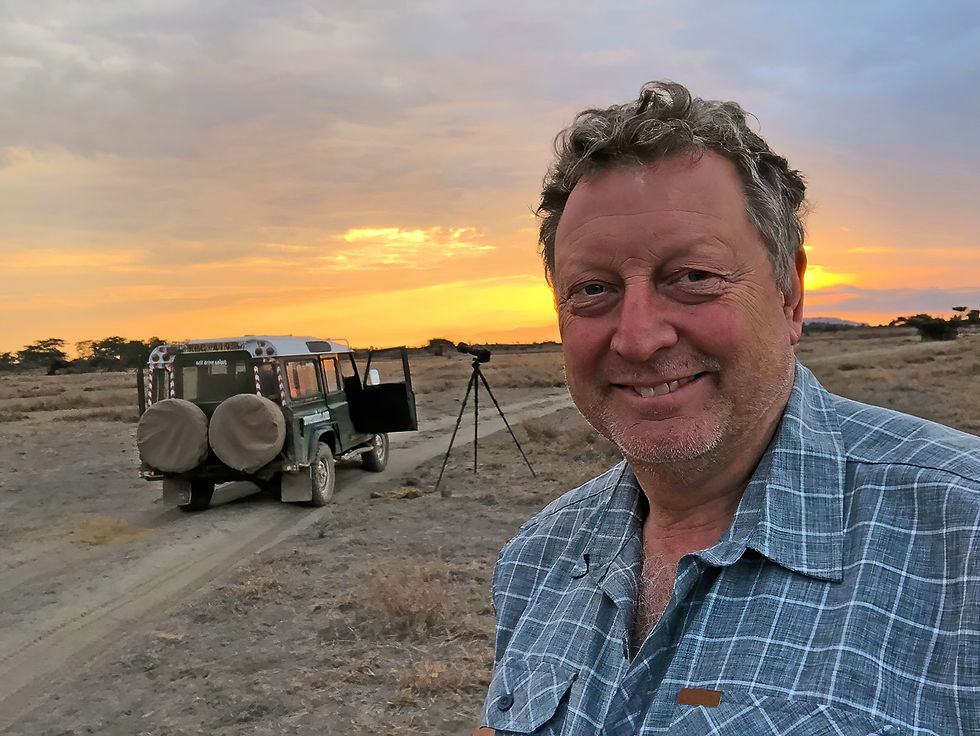 Thumbnail: Michael Scott Lees Photographer at Kimana Sanctuary, Kenya, Africa