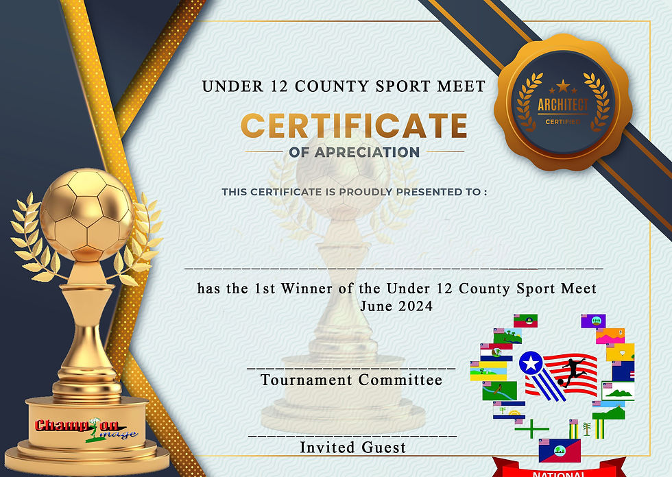 Certificate Design