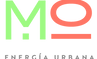 Logotipo oficial de MO Energía Urbana, marca de bicicletas eléctricas en Bogotá.