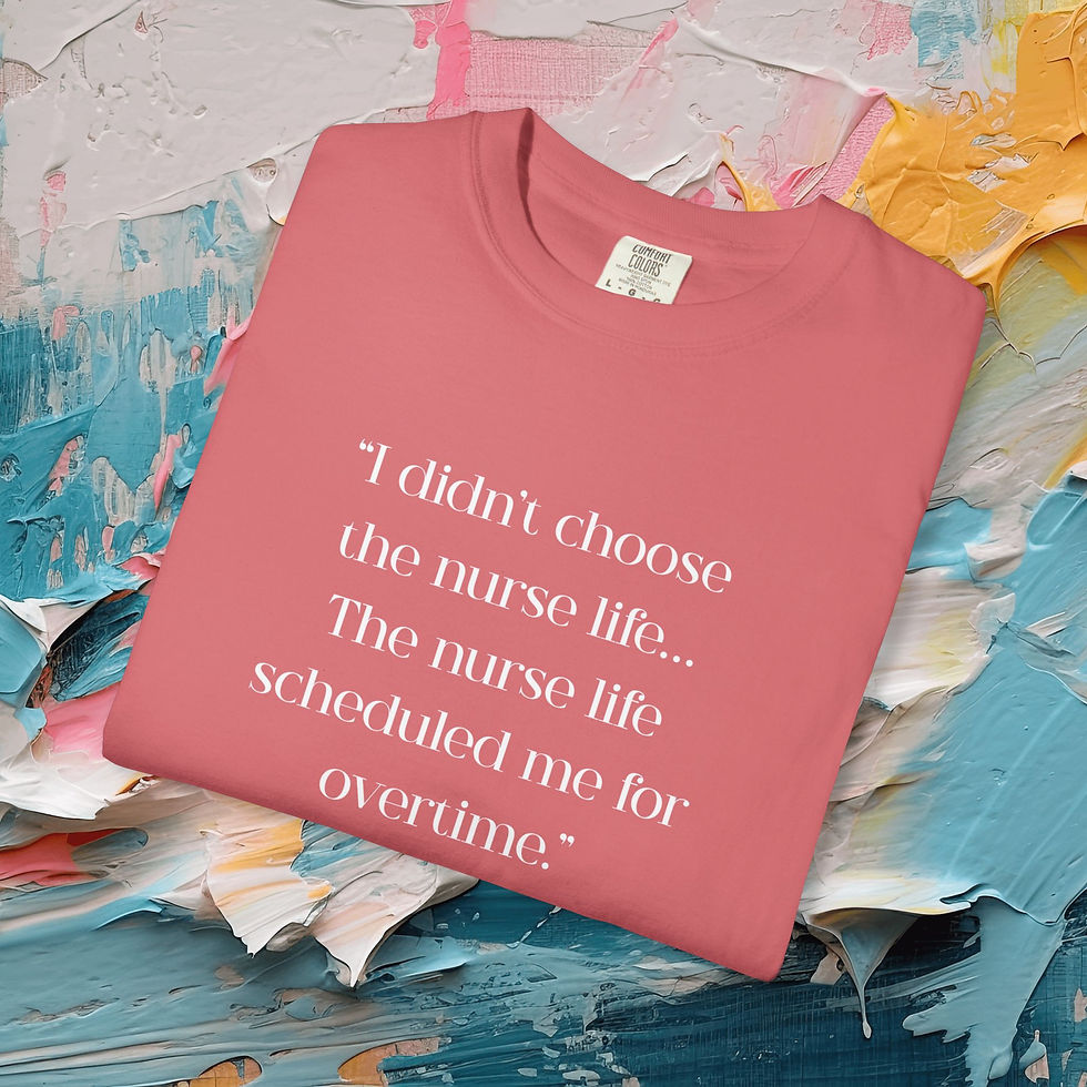Thumbnail: Funny Nurse Life T-Shirt — Meme Humor Tee for Nurses