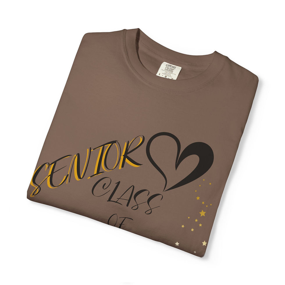 Thumbnail: Senior Class of 2026 T-Shirt – Graduation Tee with Heart & Gold Accent