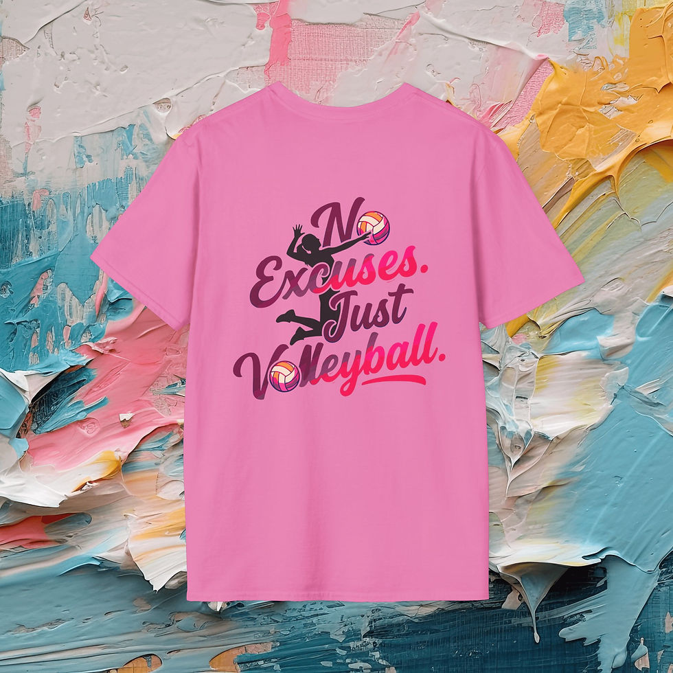Thumbnail: Motivational Volleyball Quote T-Shirt — Inspirational Team Player Tee