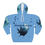 Thumbnail: Baby Blue Splash Graphic Hoodie — "Everybody Can't Go" All-Over Print