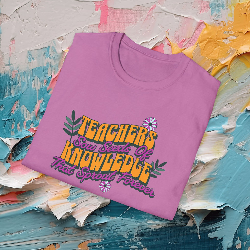 Thumbnail: Teacher’s Knowledge That Grows Forever T-Shirt