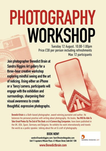 Benedict Brain Photography Workshop