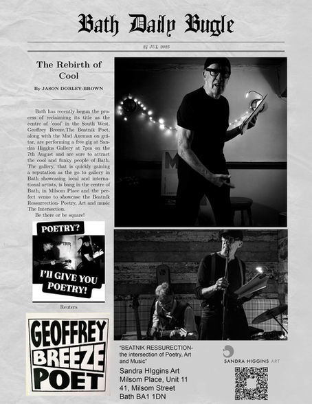 "Beatnik Resurrection"the Intersection of Poetry, Art and Music"