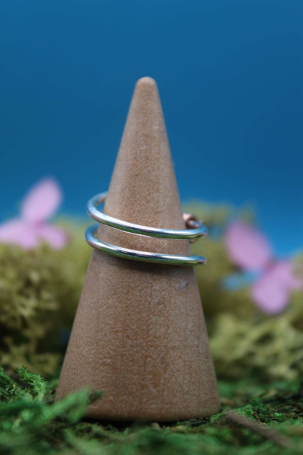 Thumbnail: Silver and Copper Fidget Ring