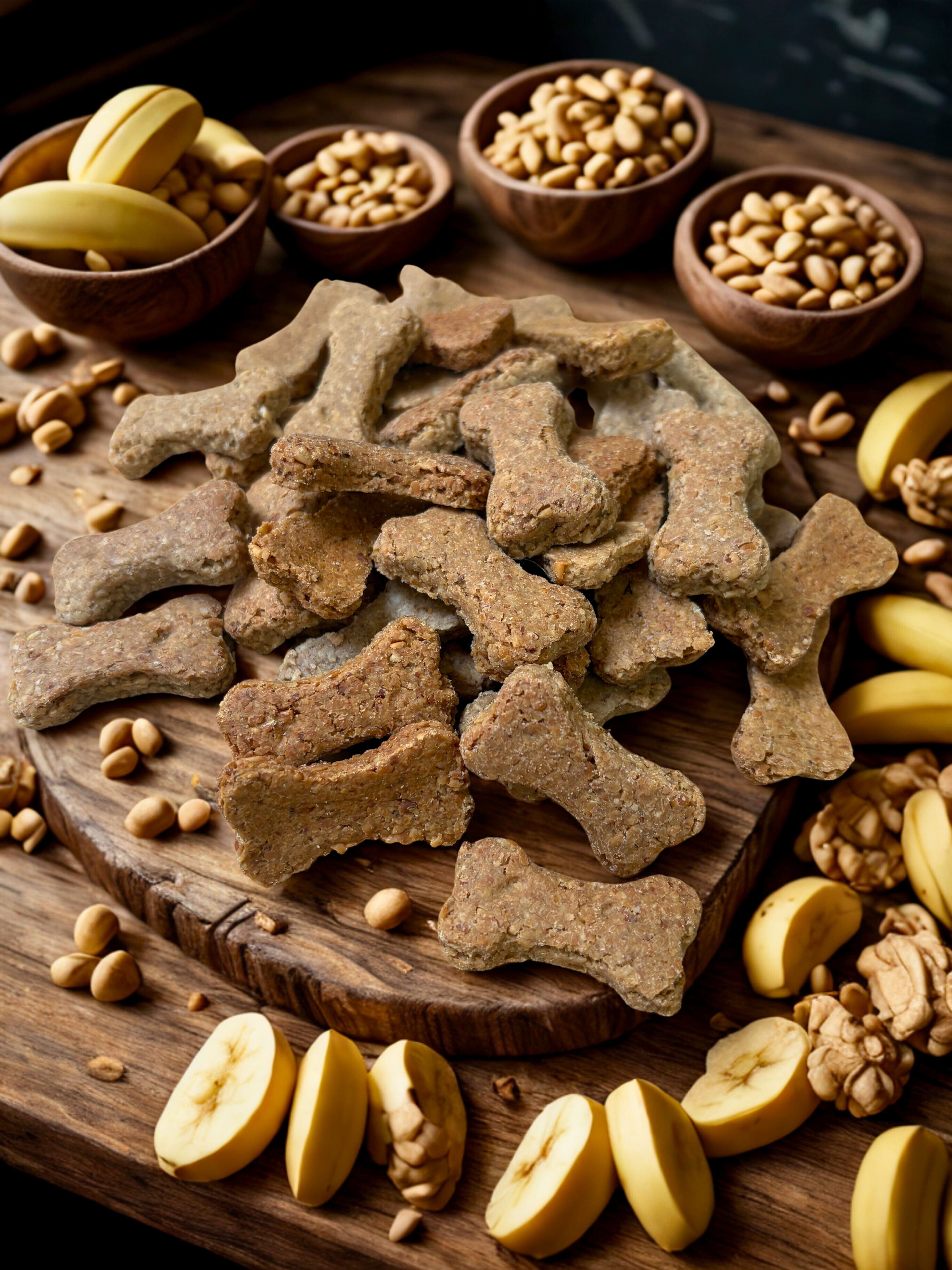 Peanut Butter Biscuit Bones