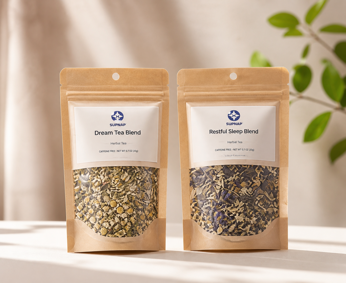 Sleeping and Relax tea blends