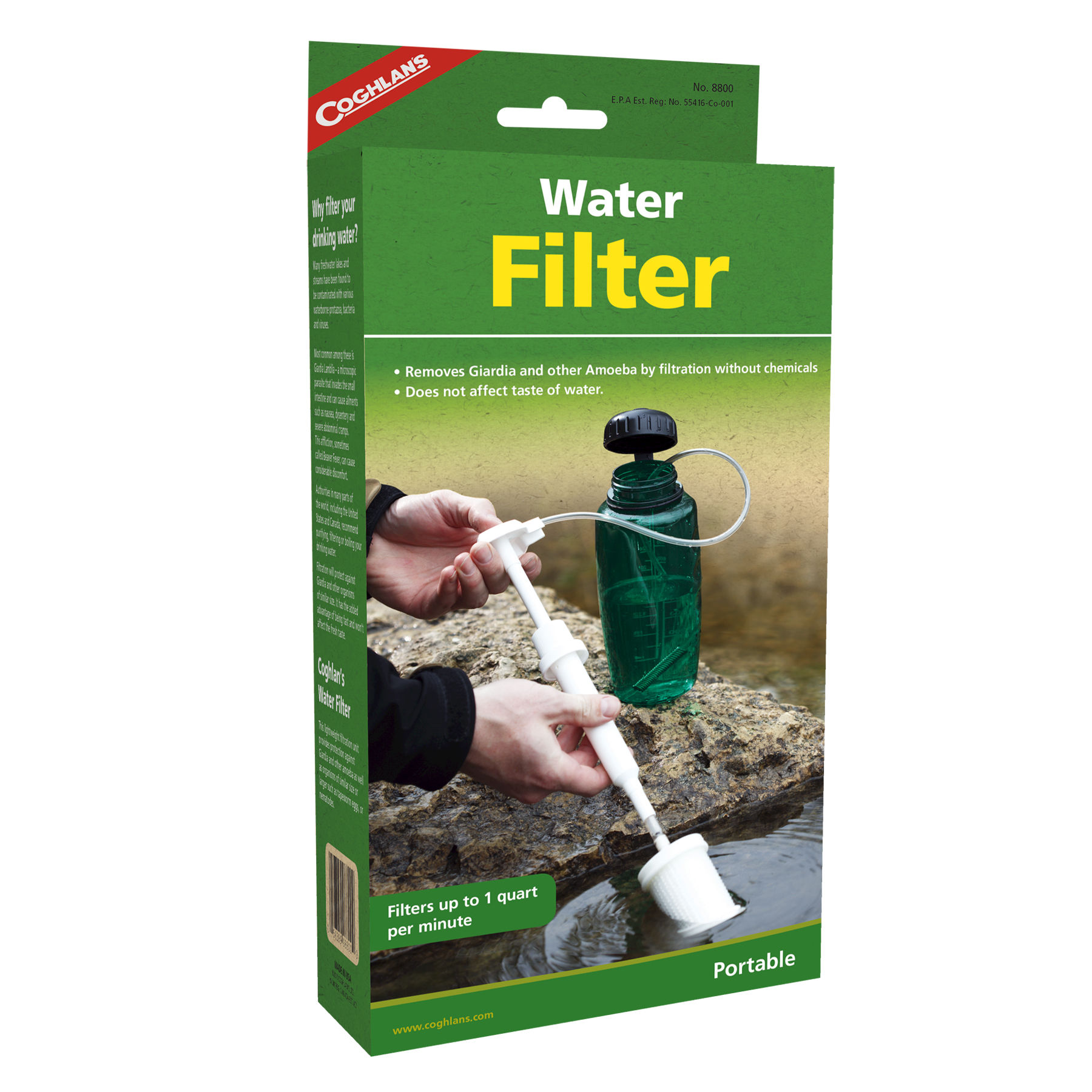 Coghlans Portable Water Filter- COG100109