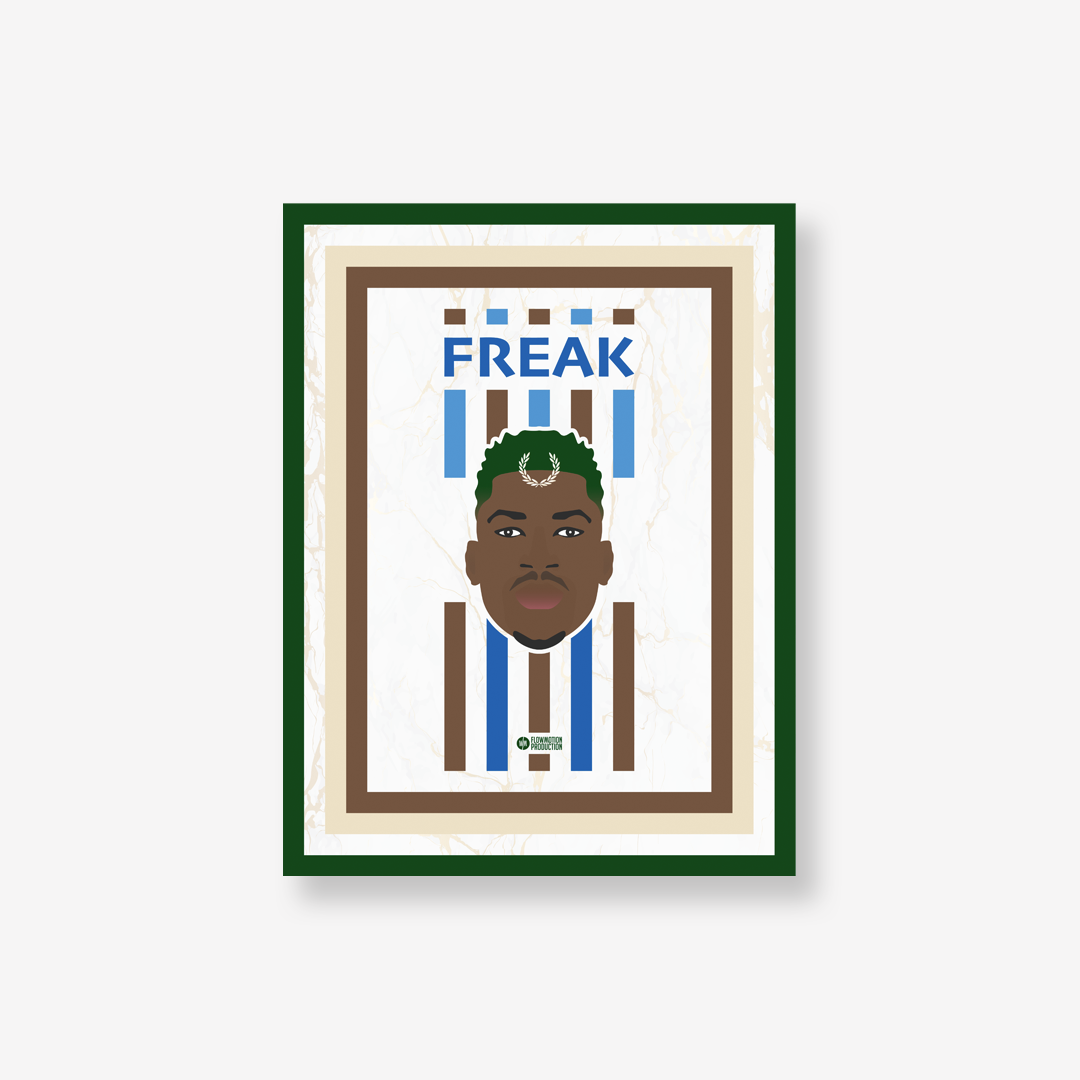 Affiche avec Giannis Antetokounpo (NBA, Bucks de Milwaukee)