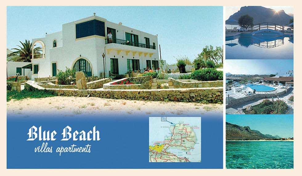 BLUE BEACH, Villas-Apartments
