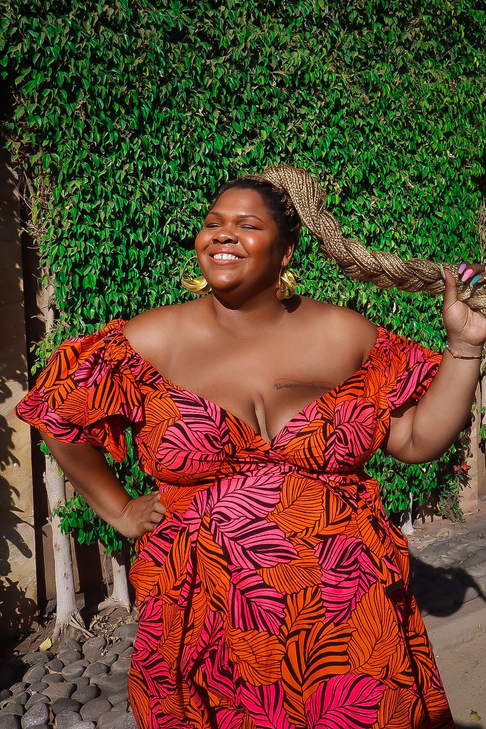 Thumbnail: Aisha Midi Wrap Dress