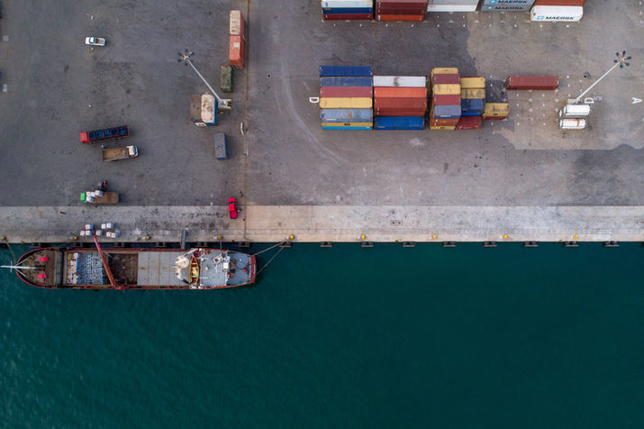 Virginia Drone Photographer. Cabo Verde port.