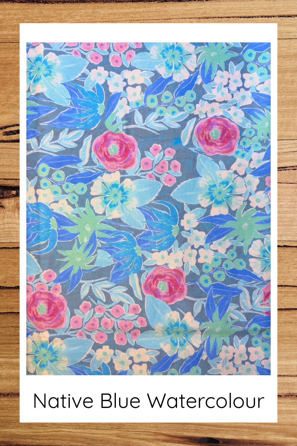 Native Blue Watercolour