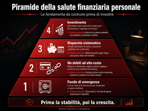 Piramide della salute finanziaria personale