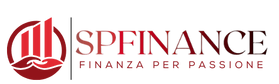 Logo SPfinance con slogan Finanza per Passione