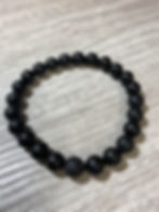 Thumbnail: Shungite and Lava Gemstone Bracelet 8MM