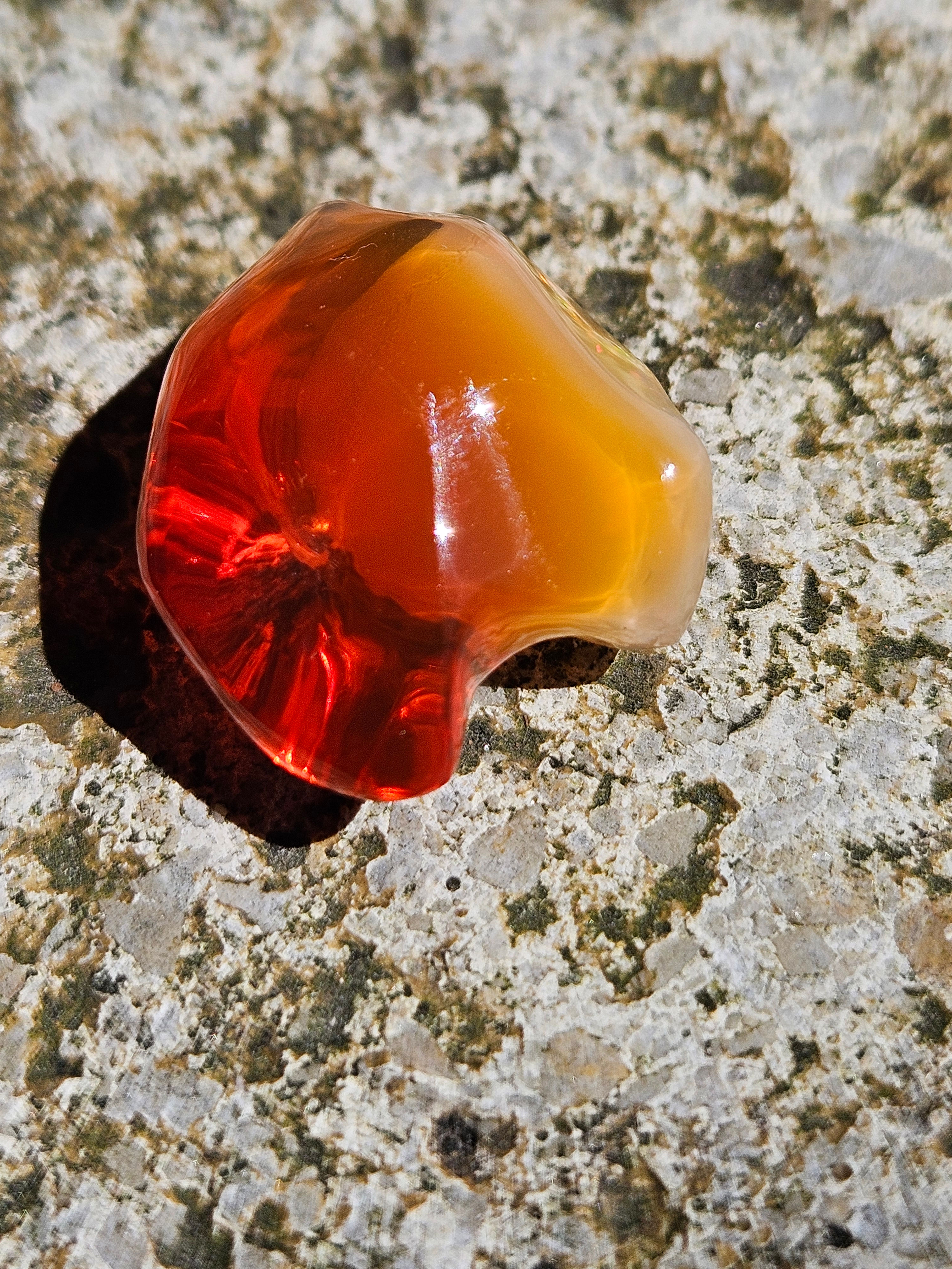 Opale de feu cristal du Mexique