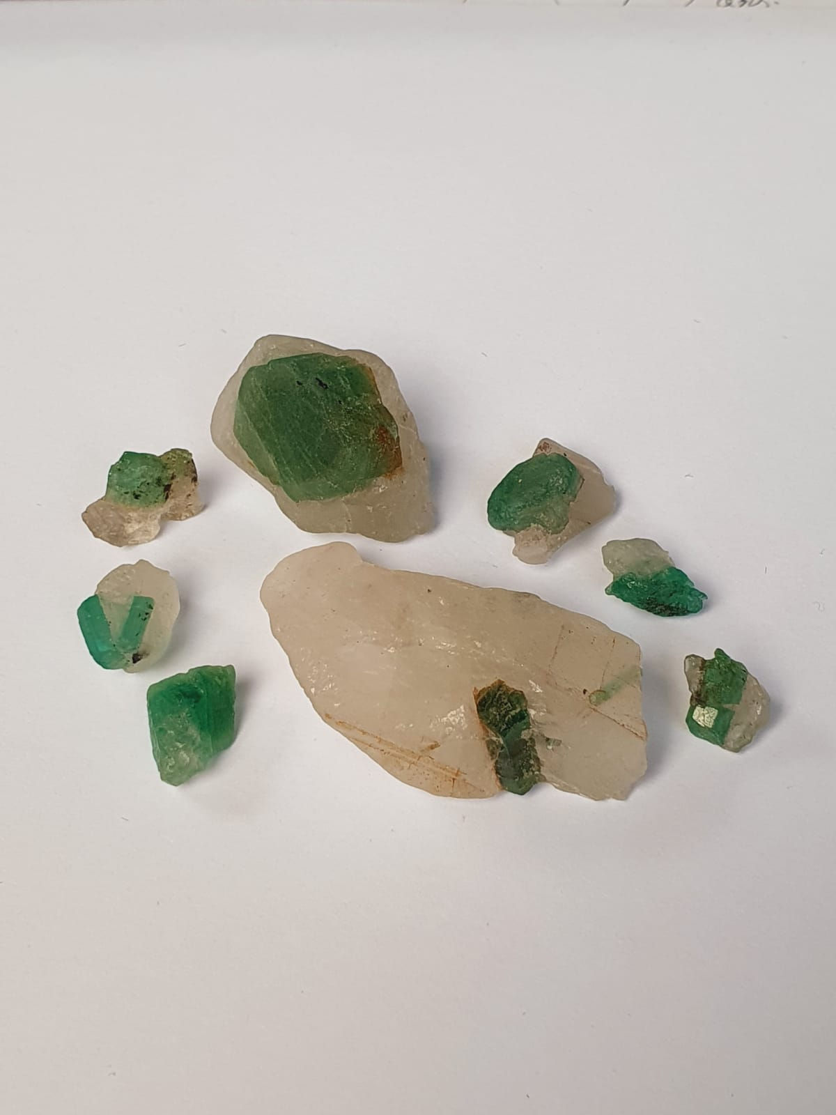 Emeraude Brute de Zambie