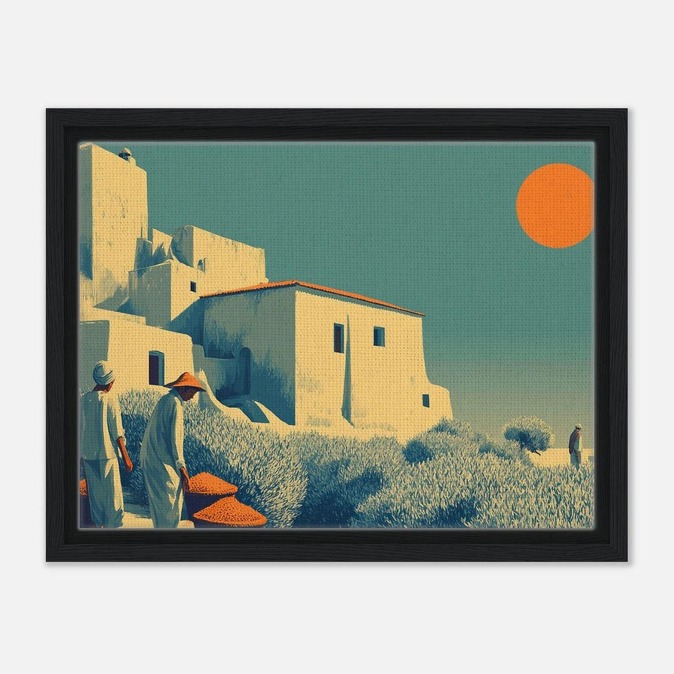 Miniaturbild: Mexican rural town