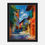 Miniatura: Framed Canvas Wall Art of "Paint it Black"