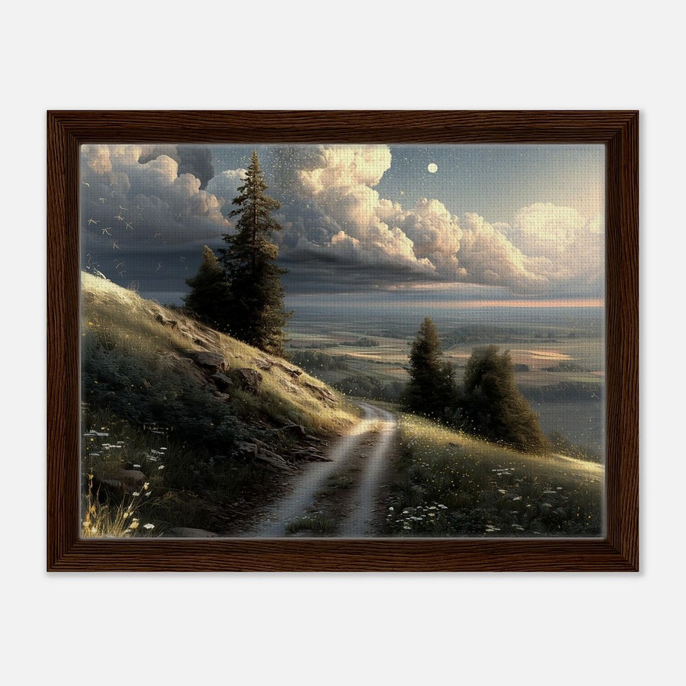 Miniatura: Canvas of Wall Art called Le Sentier
