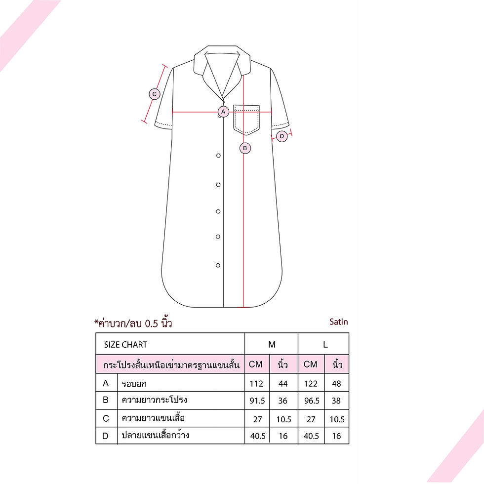 ภาพขนาดย่อ: ชุดนอนเดรสสั้น แขนเสื้อฮาวาย Orchid Collection รหัส CNG-OCPM01