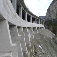 Pfyl Partner AG, Ingenieure Planer
H27, Lehnenbrücke und Galerie, Val Funtana
Tiefbauamt Kanton Graubünden