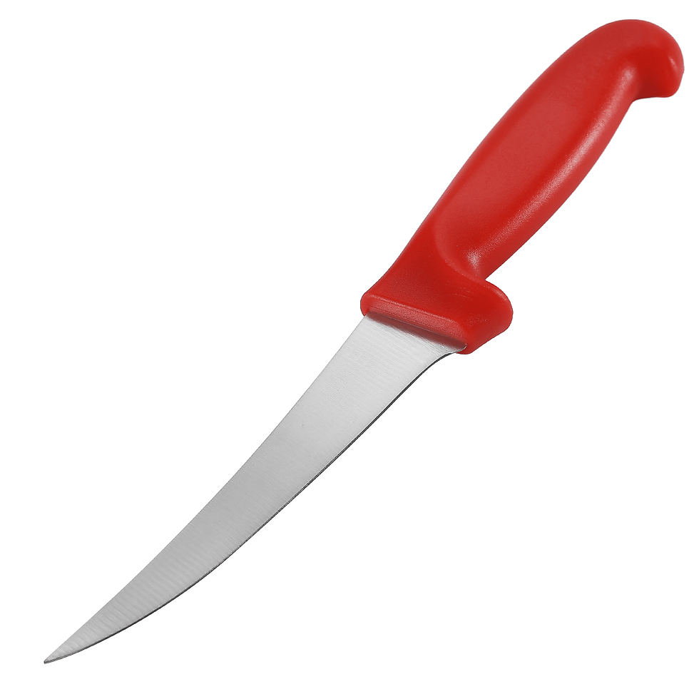 Thumbnail: 5 Inch Ultra Sharp Boning Knife With Ergonomic PP Handle