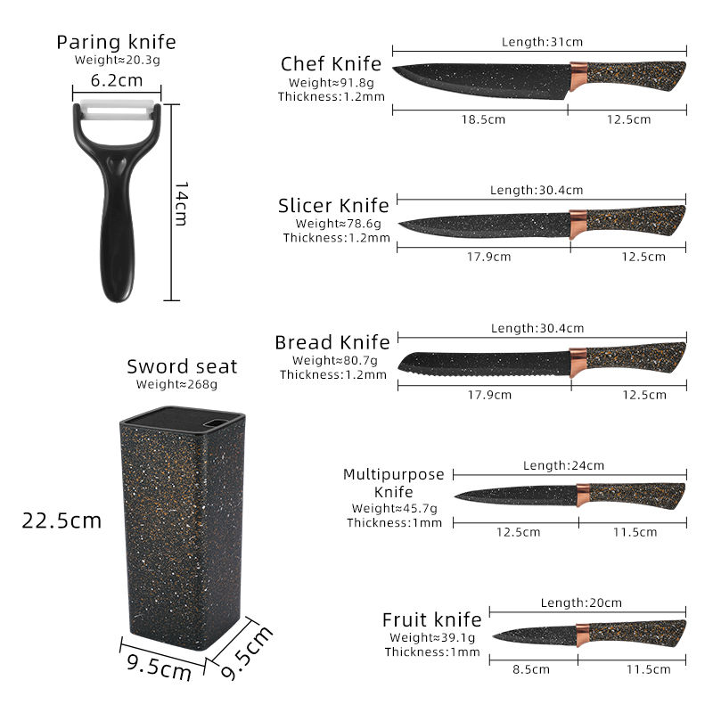 Thumbnail: Premium Knife Sets Block
