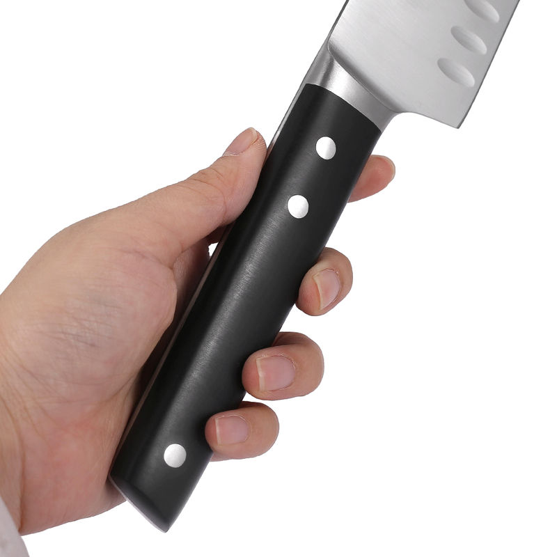 Thumbnail: Japanese Santoku Knife With Full Tang Handle
