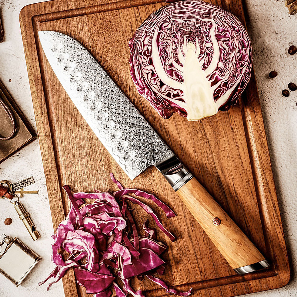 Thumbnail: Professional High Carbon Santoku Knife