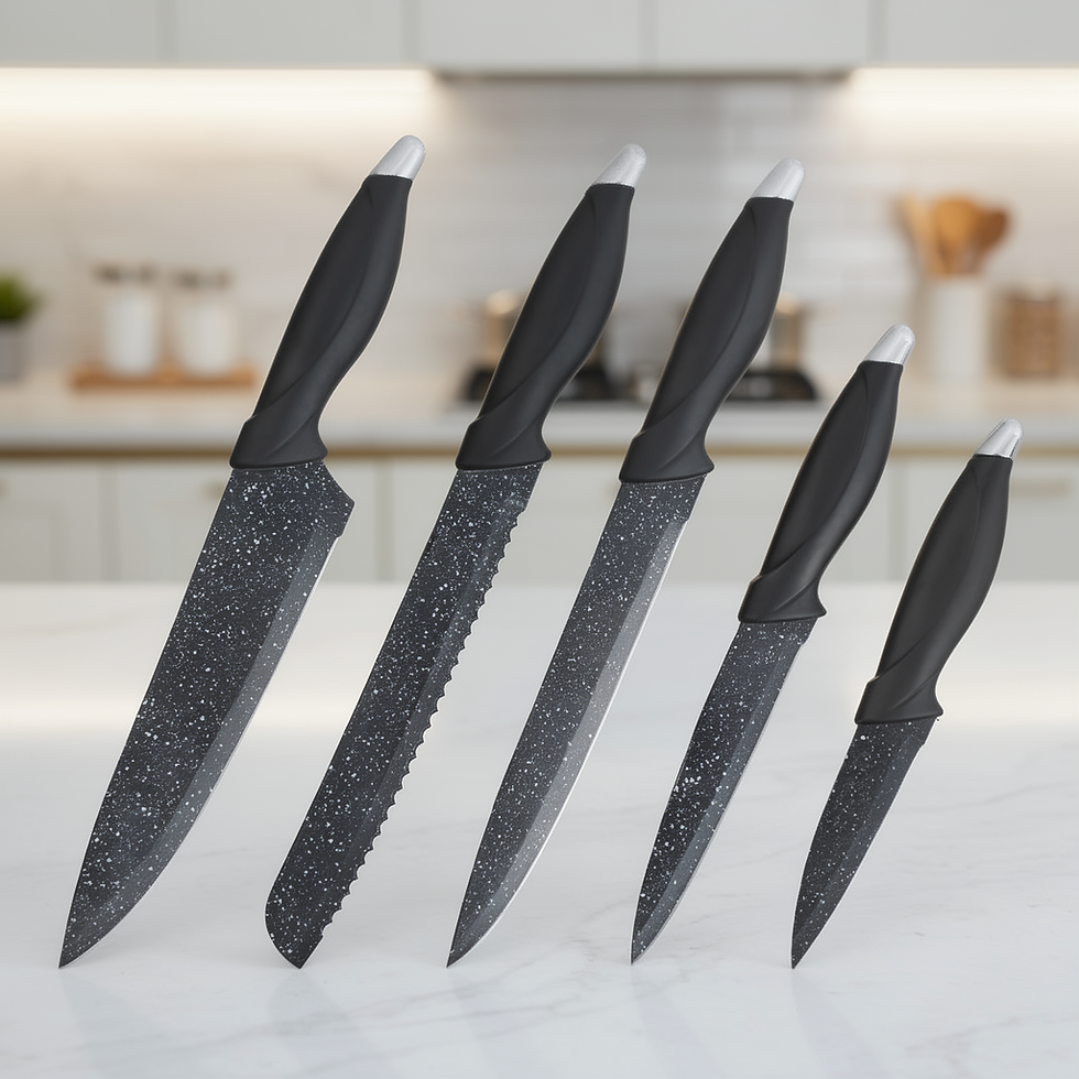 Thumbnail: Stainless Steel Knife Set of 5 - S5-29-J2P