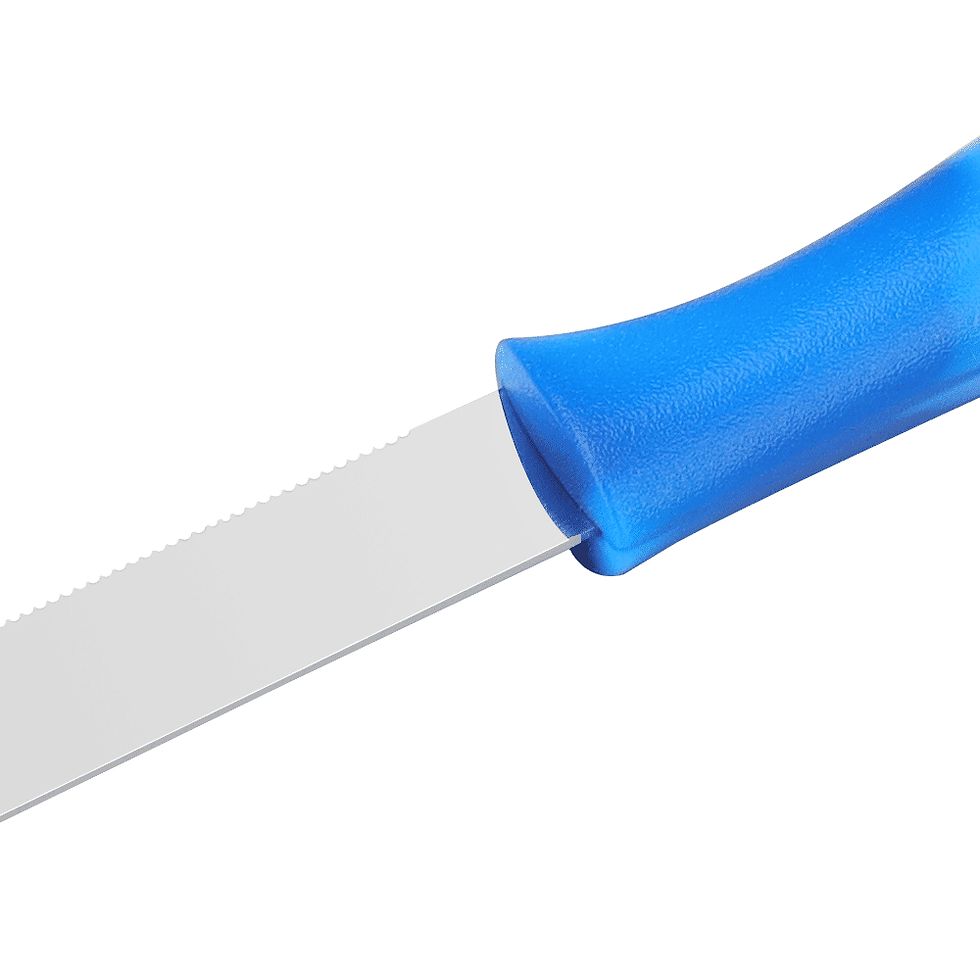 Thumbnail: Serrated Edge Stainless Steel Steak Knives
