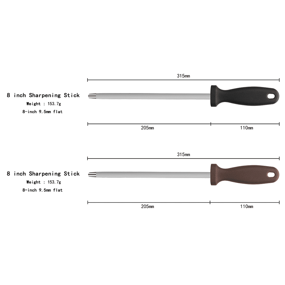 Thumbnail: Knife Sharpening Rod with Ergonomic PP Handle