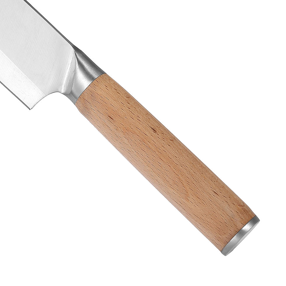 Thumbnail: Insight Premium Sharp Wooden Santoku Knife