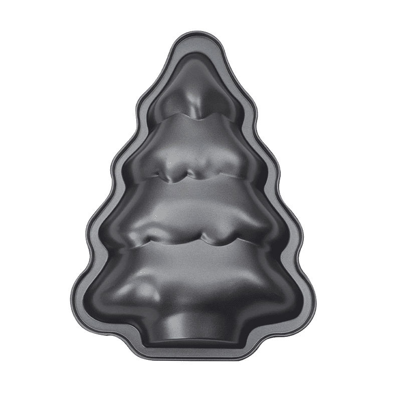3D Christmas Tree Silicone Cake Pan Non-Stick Baking Mold