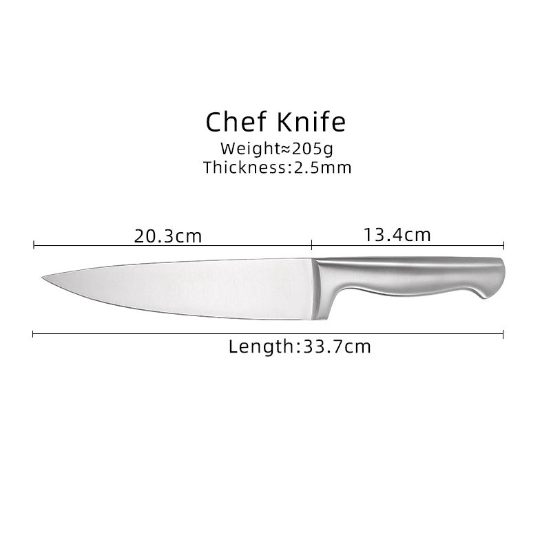 Thumbnail: Ergonomic Handle Chef Knife Design
