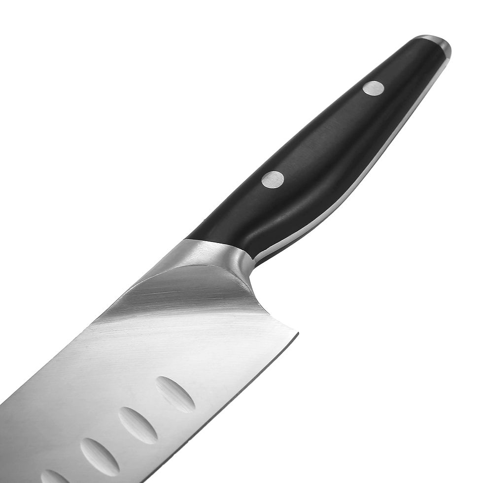 Thumbnail: Japanese Stainess Steel Santoku Knife