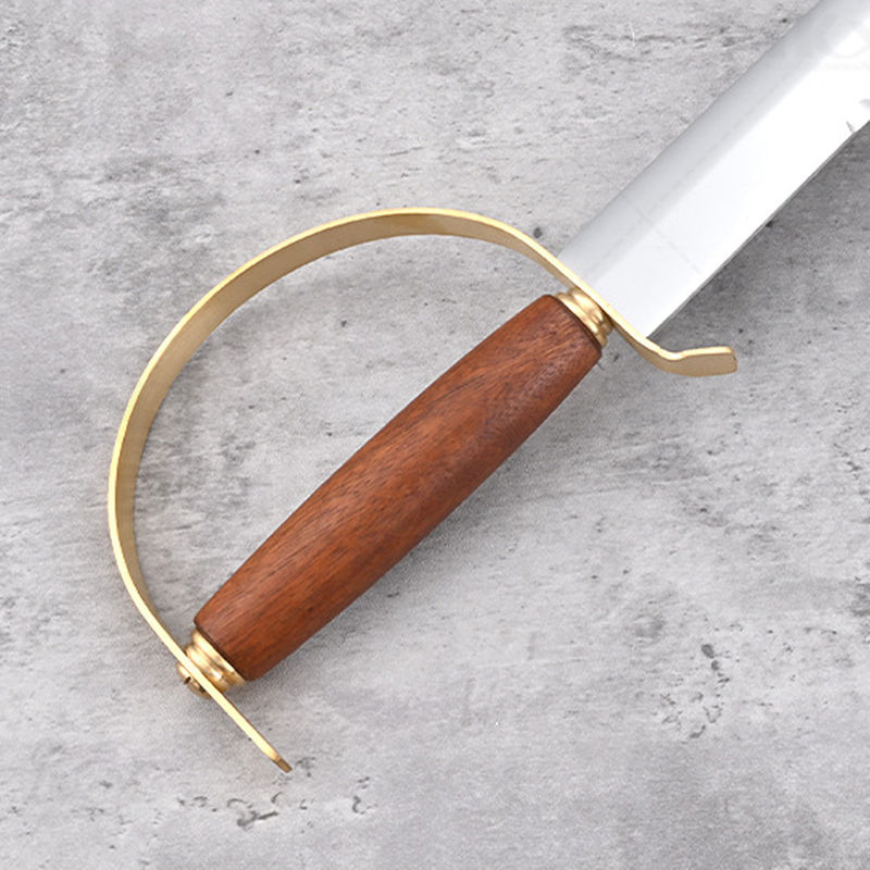 Thumbnail: Champagne Saber With Wooden Handle - GT0011-X