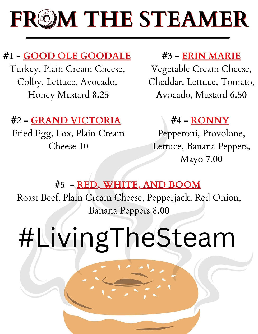 Bexley Menu Fox's Bagel & Deli