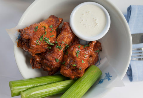 Crispy Shed wings at The Shed Westbury, NY