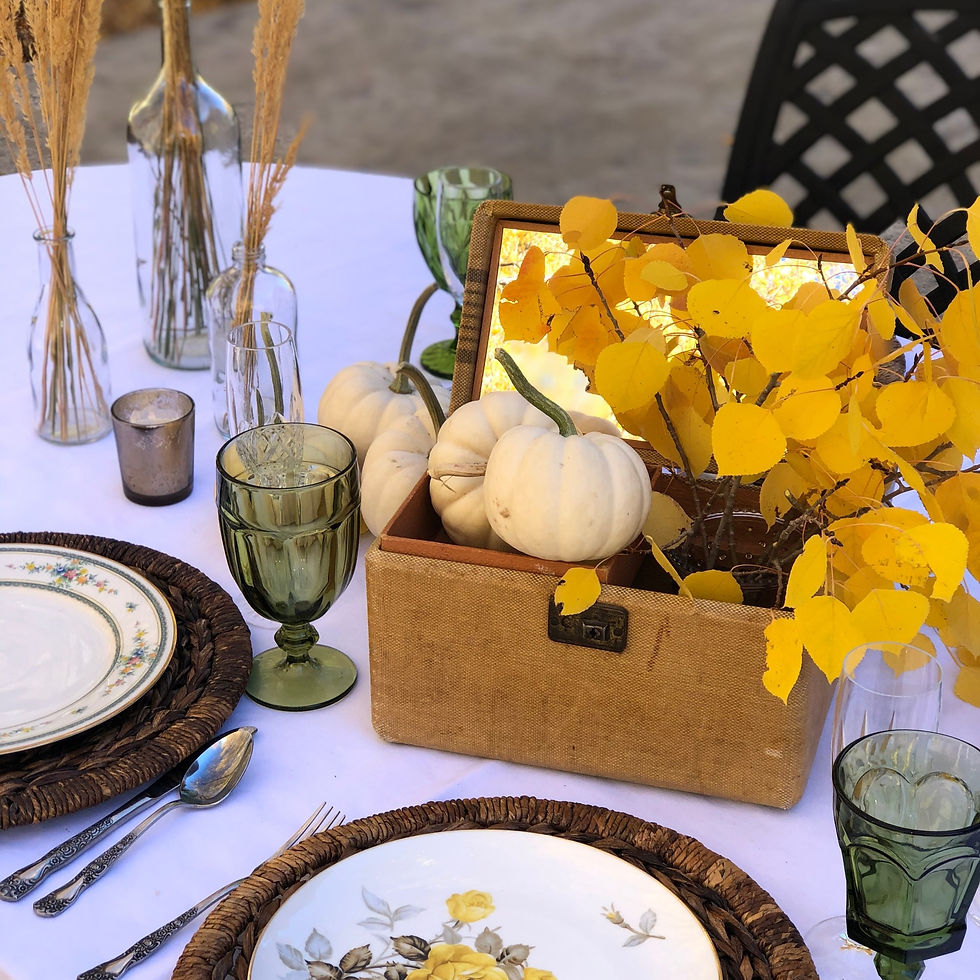 Ann~Marie Vintage Dish Rental