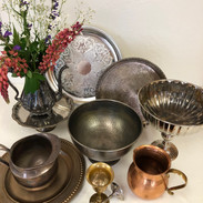 Distressed Metal Decor