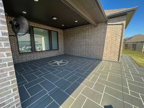 At GP Solutions, there's virtually no limit when it comes to stamped concrete design. 