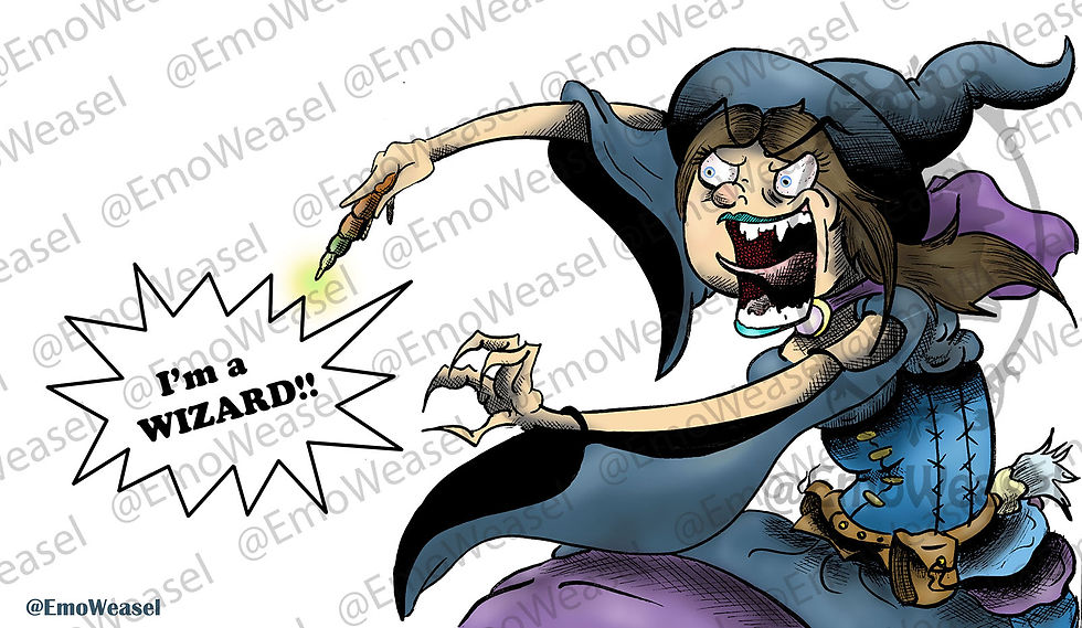 I'm a WIZARD!!