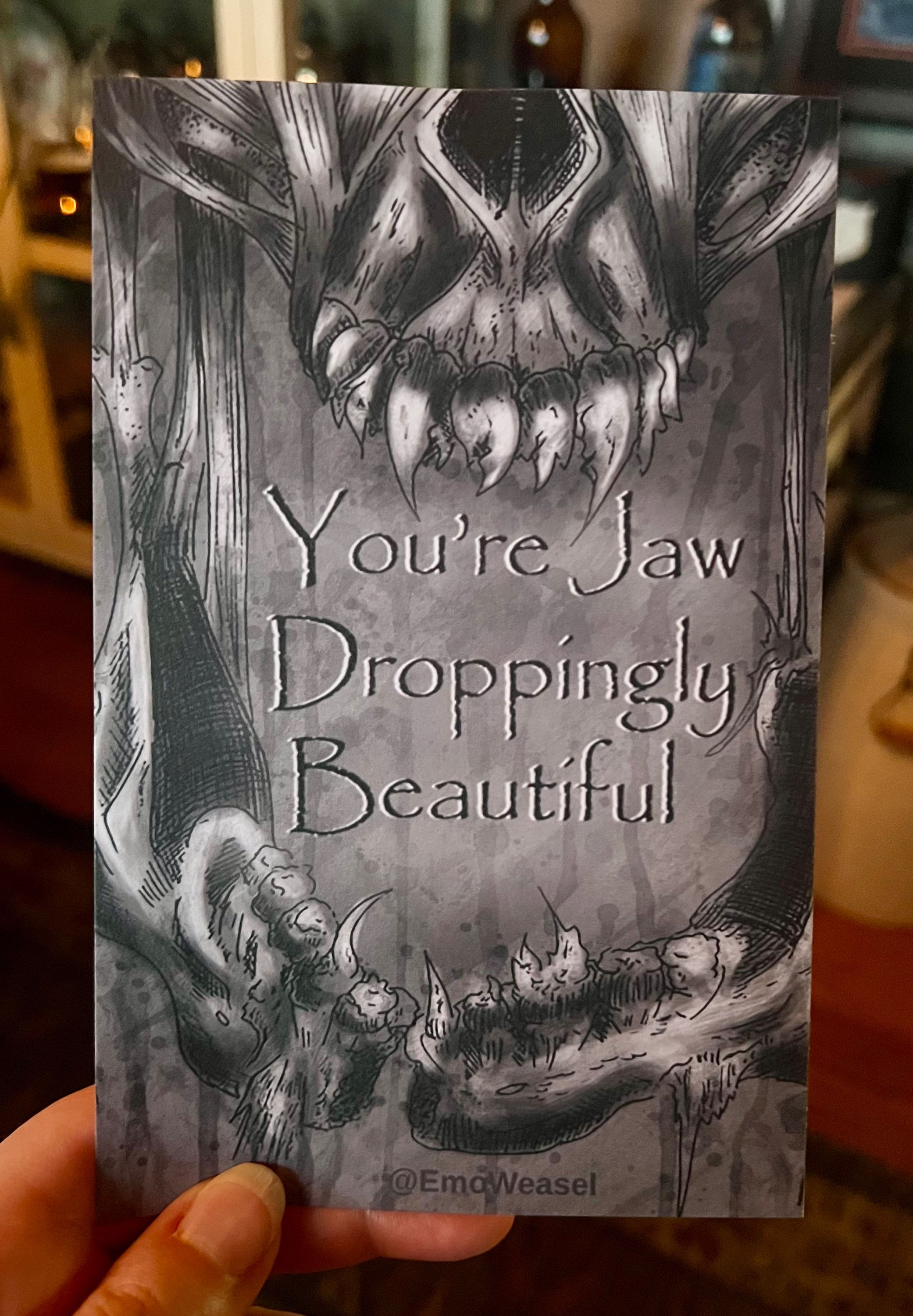 Dark Valentine, jaw dropping a beautiful