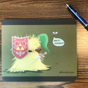 Hay listen mouse pad