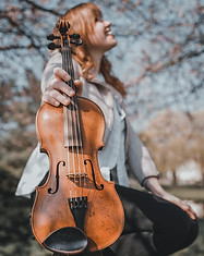 Event-Violinistin Anne Rimpler
